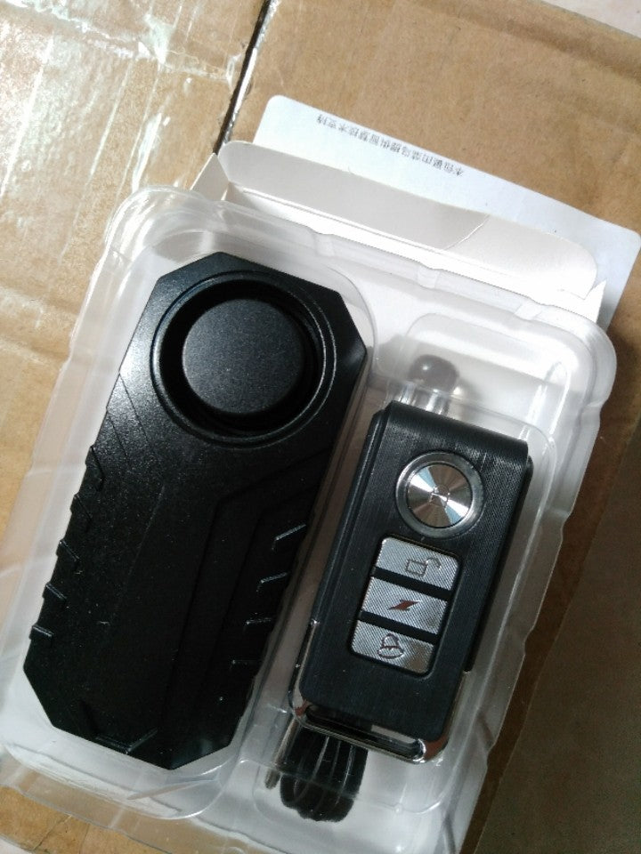 Elecpow Bike Alarm Remote Control Waterproof Electric Bicycle Motorcycle Anti-Theft Alarm Vibration Sensor by Mirlaine Univers