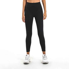 Yoga pants women's high waist hip elastic fitness nine-point pants