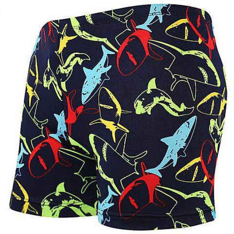 Color men's swimming trunks