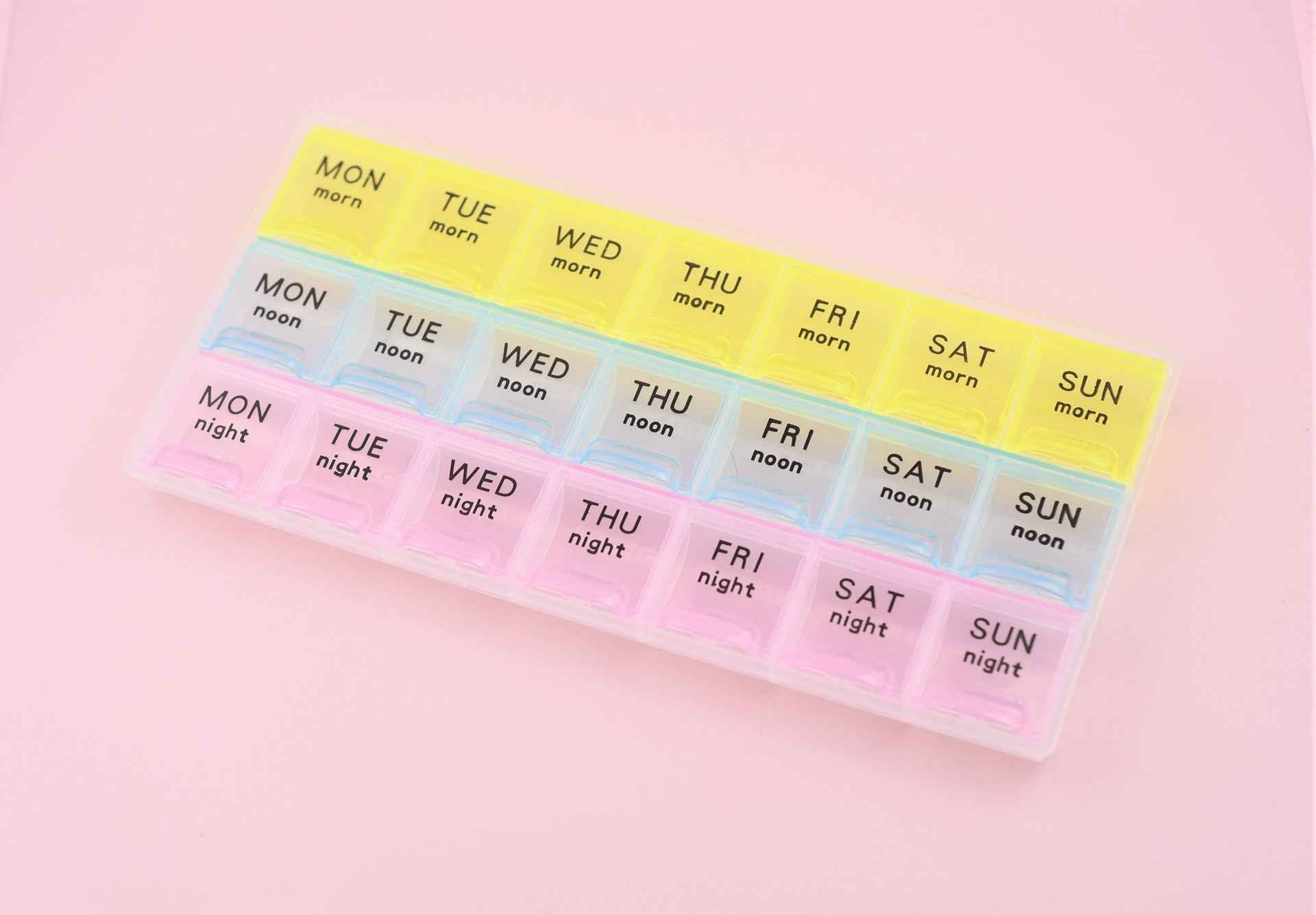 Travel Pill Storage Box