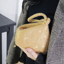 Cross-border Rhinestone Clutch Fashion Portable Cosmetic Bag Mine Bag Women's European and American Style Evening Bag Handbag