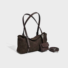 Retro Suede Pillow Bag For Women Large Capacity Perfect For Fall And Winter