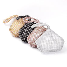 Cross-border Rhinestone Clutch Fashion Portable Cosmetic Bag Mine Bag Women's European and American Style Evening Bag Handbag