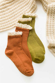 Lace girl socks