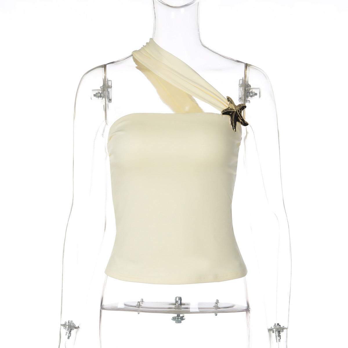 Personalized One Shoulder Top With A Slanted Neckline And Gold Button Detailing by Mirlaine Univers Personalized One Shoulder Top With A Slanted Neckline And Gold Button Detailing Mirlaine Univers personalized-one-shoulder-top-with-a-slanted-neckline-and-gold-button-detailing 0 Personalized One Shoulder Top With A Slanted Neckline And Gold Button Detailing Mirlaine Univers Personalized One Shoulder Top With A Slanted Neckline And Gold Button Detailing