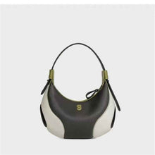 Womens Baseball Underarm Bag Crescent-Shaped Crossbody Bag