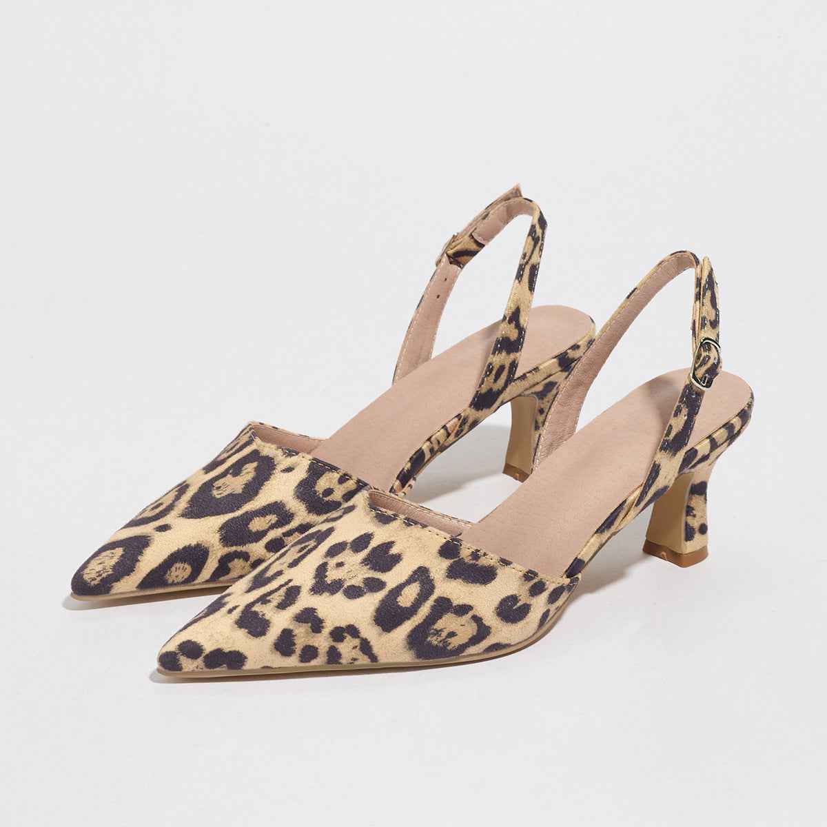 Pointed-toe Closed Back-open Sandals For Women Summer