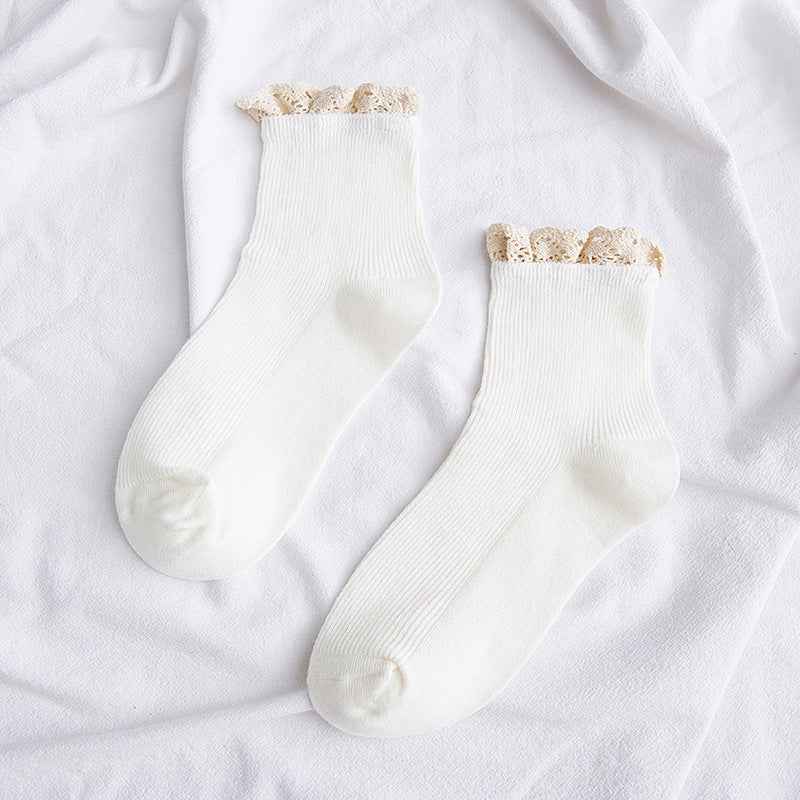 Lace girl socks