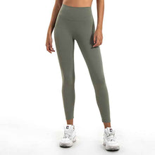 Yoga pants women's high waist hip elastic fitness nine-point pants