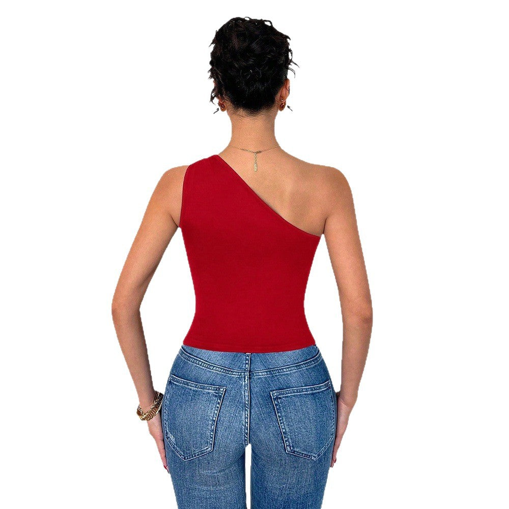 Red Vest Summer Sleeveless Off-Shoulder Slimming T-Shirt Top by Mirlaine Univers Red Vest Summer Sleeveless Off-Shoulder Slimming T-Shirt Top Mirlaine Univers red-vest-summer-sleeveless-off-shoulder-slimming-t-shirt-top 0 Red Vest Summer Sleeveless Off-Shoulder Slimming T-Shirt Top Mirlaine Univers Red Vest Summer Sleeveless Off-Shoulder Slimming T-Shirt Top