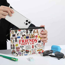 Womens Canvas Clutch With English Pattern