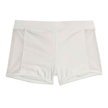 Mesh Stitching Boxer Swimming Trunks