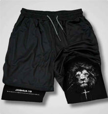3D Digital-printed Shorts With A Double-layer Design For The Beach