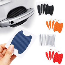 4pcs Set Of Door Stickers Carbon Fiber Scratch-resistant Car Handle Stickers by Mirlaine Univers
