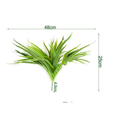 Chlorophytum plant wall flower arrangement