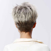 New short hair flower white hair set