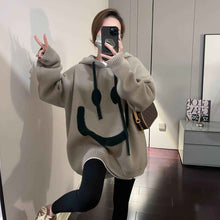 Hooded Plus-Size Thickened Sweater Knitwear
