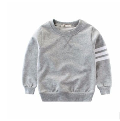 Boy's long sleeve round neck pullover by Mirlaine Univers