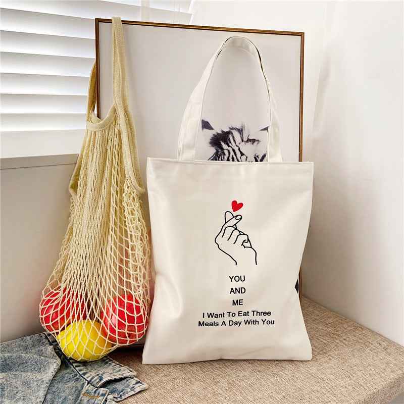 Printed Vegetable A Simple Portable Mommy Shoulder Bag