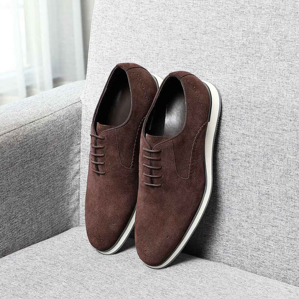 All-matching British Style Suit Business Formal Wear Leather Shoes