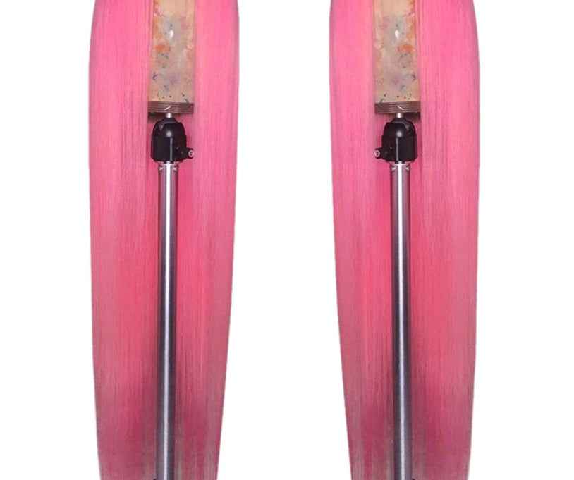 High temperature silk chemical fiber front lace wig hood