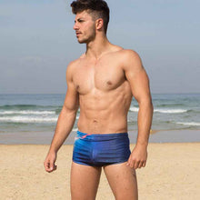 Fashionable teen swimming trunks