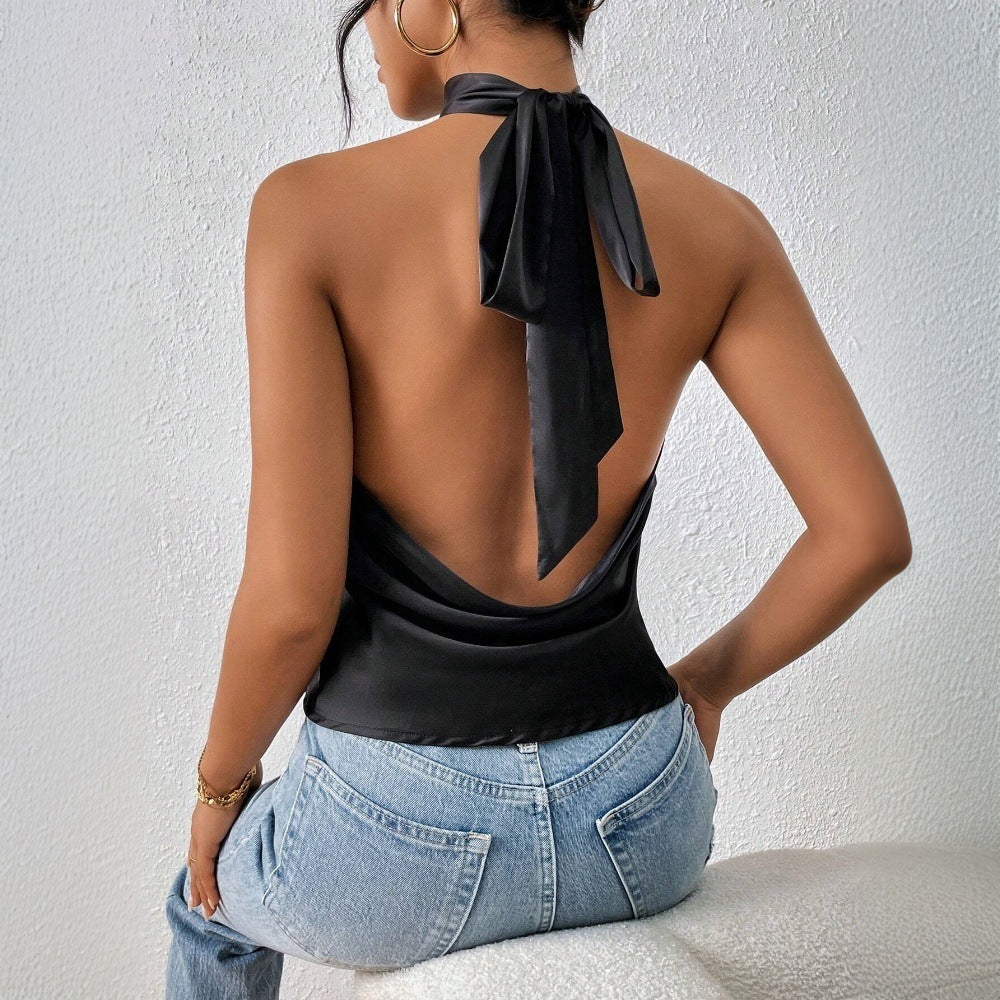 Womens Halterneck Tank SpringSummer New Arrival Backless Stylish Top by Mirlaine Univers Womens Halterneck Tank SpringSummer New Arrival Backless Stylish Top Mirlaine Univers womens-halterneck-tank-springsummer-new-arrival-backless-stylish-top 0 Womens Halterneck Tank SpringSummer New Arrival Backless Stylish Top Mirlaine Univers Womens Halterneck Tank SpringSummer New Arrival Backless Stylish Top