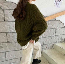 Women's Sweaters For Early Autumn And Winter Are Loose-fitting