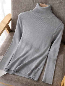 Basic Women highneck Sweaters