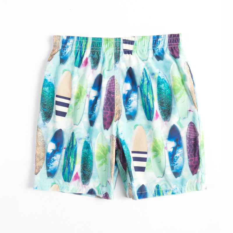 Children's beach shorts boxer swimming trunks