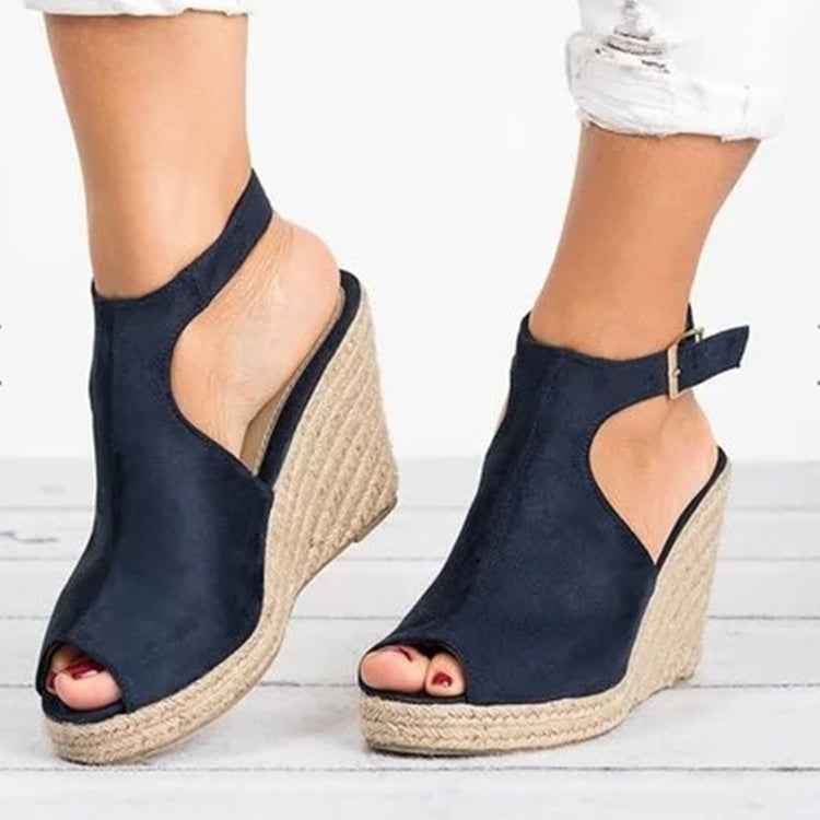 Fashion Women Platform Sandals Peep Toe Spartan Sandals Women Summer Wedges High Heel Shoes
