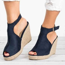 Fashion Women Platform Sandals Peep Toe Spartan Sandals Women Summer Wedges High Heel Shoes