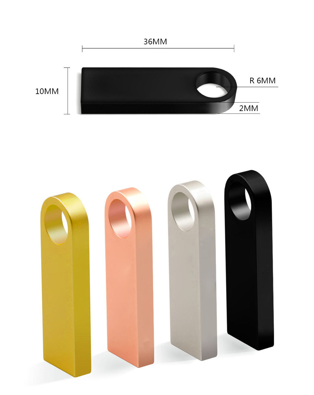 Creative metal high-speed USB by Mirlaine Univers
