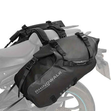Adjustable-strap Textile Saddle Bag
