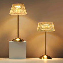 12 Acrylic Metal Desk Lamp LED Outdoor Crystal USB