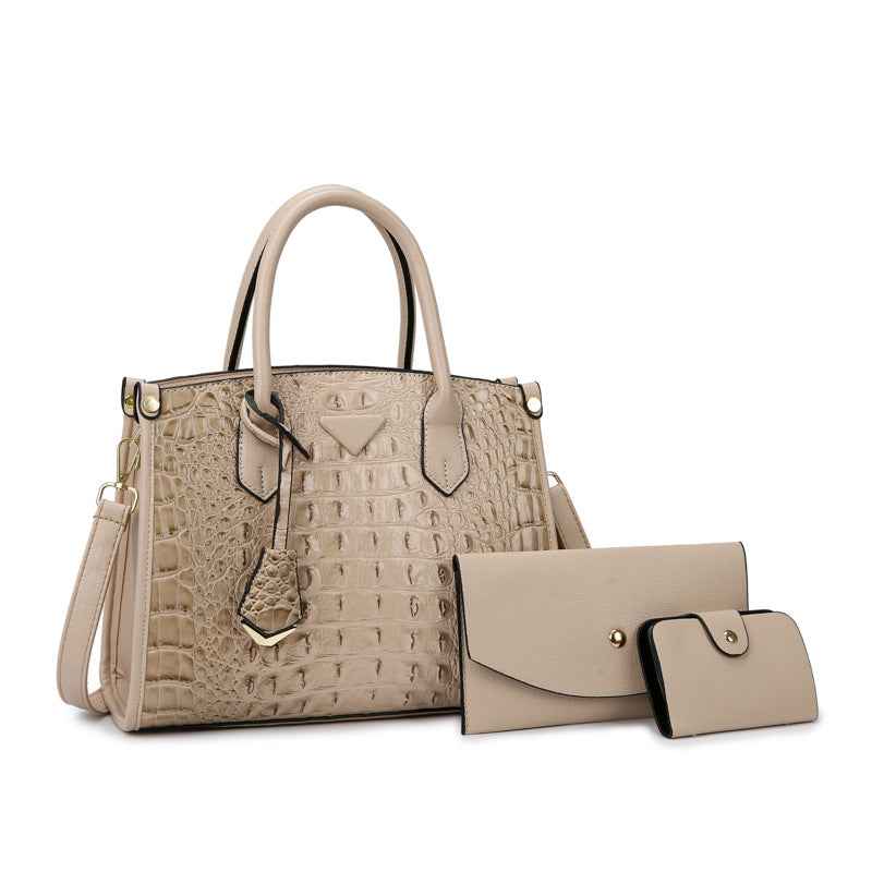 Vintage Crossbody Statement Handbag Set For Women