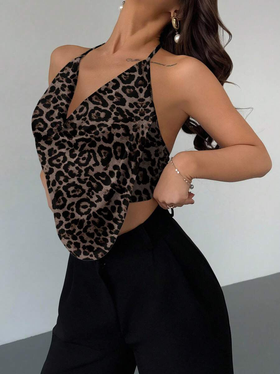Women's Y2K Halter Neck V-Neck Backless Camisole by Mirlaine Univers Women's Y2K Halter Neck V-Neck Backless Camisole Mirlaine Univers womens-y2k-halter-neck-v-neck-backless-camisole 0 Women's Y2K Halter Neck V-Neck Backless Camisole Mirlaine Univers Women's Y2K Halter Neck V-Neck Backless Camisole
