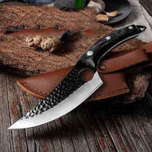 Slaughter Cutting Meat Boning Small Scimitar Special Skinning Killing Pigs Butcher by Mirlaine Univers
