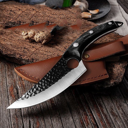 Slaughter Cutting Meat Boning Small Scimitar Special Skinning Killing Pigs Butcher by Mirlaine Univers