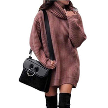 Fashionable Knitted Dress Sweaters Women's Clothing