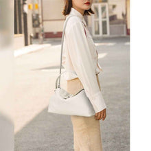 Stylish Niche Leather Tote Bag For Office Ladies