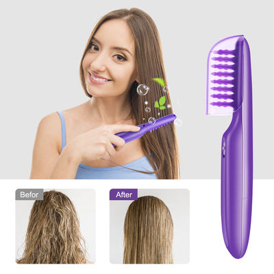 Electric Detangling Brush Scalp Massage Hair Brush by Mirlaine Univers
