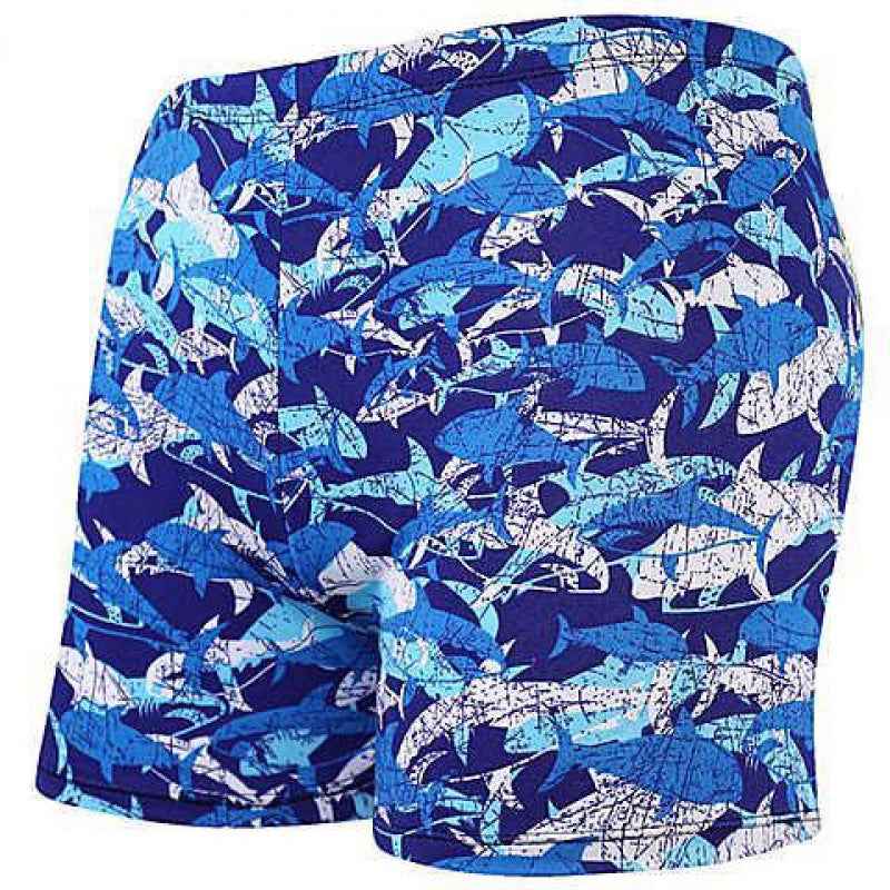 Color men's swimming trunks