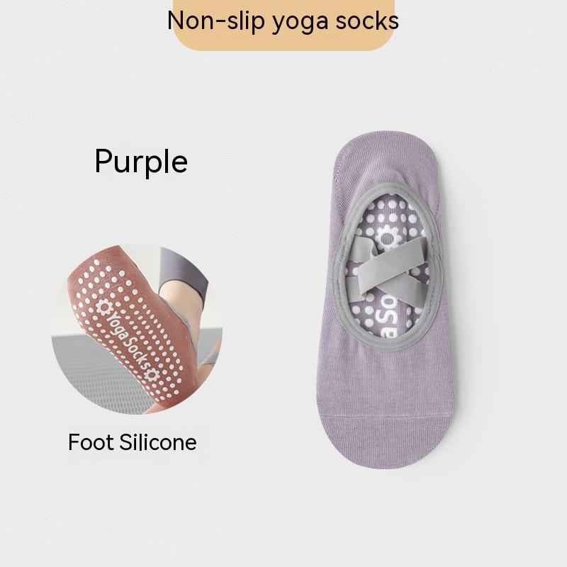 Women's Non-slip Cross Strap Yoga Socks