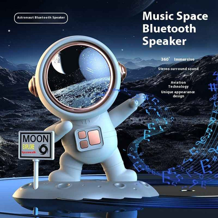 Enceinte Bluetooth Spaceman sans fil, petit objet de décoration créatif
