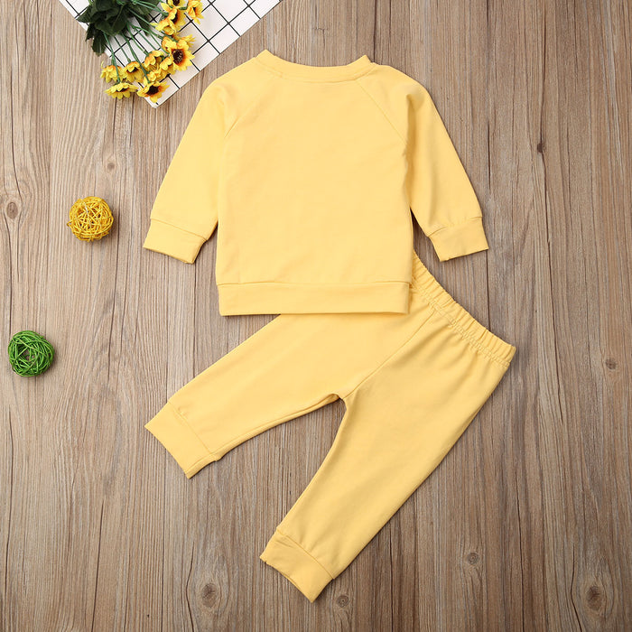 Baby Unisex Cotton Spring And Autumn Clothes Set 3 Months