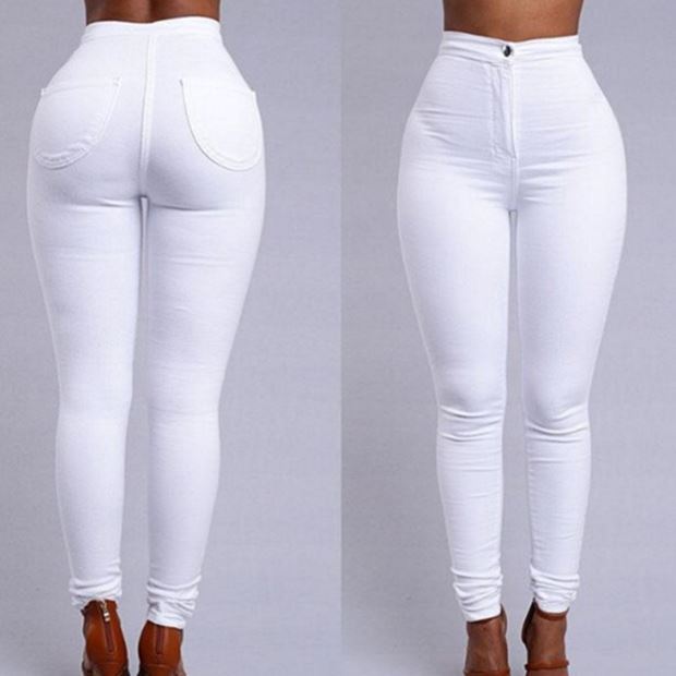 Legging femme jean élastique mode