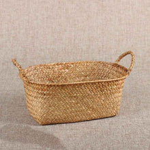 Straw Organizing Basket Storage Basket Basket
