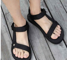 Flat Heel Flat Flat Large Size Casual Beach Sandals For Women