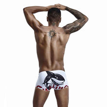 Beach Surfing  Shark Print Swimming Trunks